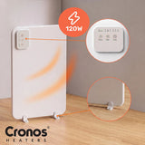 Cronos infraröd värmepanel för montering under skrivbordet, effekt 120 W, timer, 3 effektnivåer, DCH-150