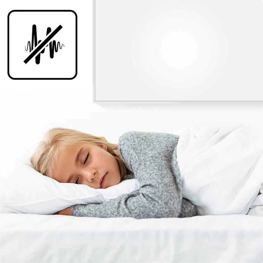 Cronos Graphene infraröd värmepanel, effekt 300 W, färg: vit, värmer upp ett rum på upp till 8 m², fjärrkontroll, PRO CGP-300TWP
