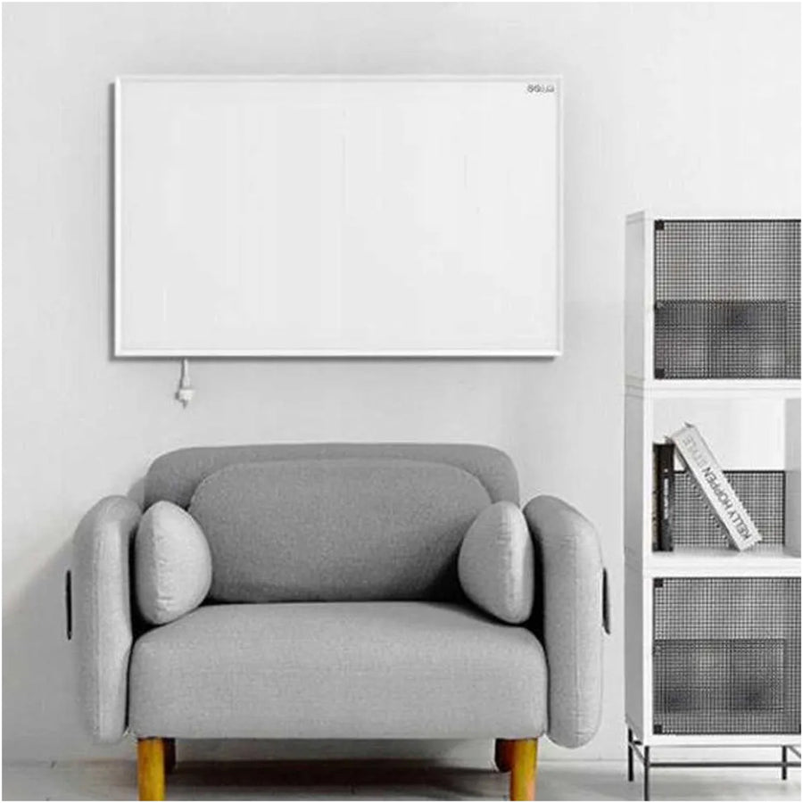Cronos Graphene infraröd värmepanel, effekt 300 W, färg: vit, värmer upp ett rum på upp till 8 m², fjärrkontroll, PRO CGP-300TWP