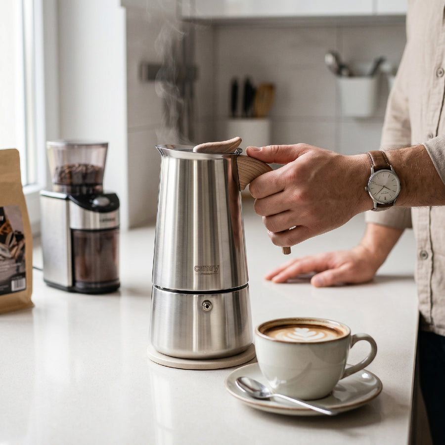 Espressobryggare, kaffebryggare, 450 ml, Camry CR 4424