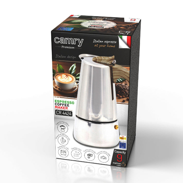 Espressobryggare, kaffebryggare, 450 ml, Camry CR 4424