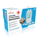Massageapparat och elektrostimulator för muskler, TENS/EMS, 3-i-1-stimulering, Mediatech, MT6543