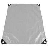 Silverfärgad presenning 120 g, 4 x 6 m, VA0476, vattentät, Vayox