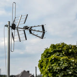 VA900 COMBO riktantenn för DVB-T/T2 med LTE-filter, aluminium, Vayox