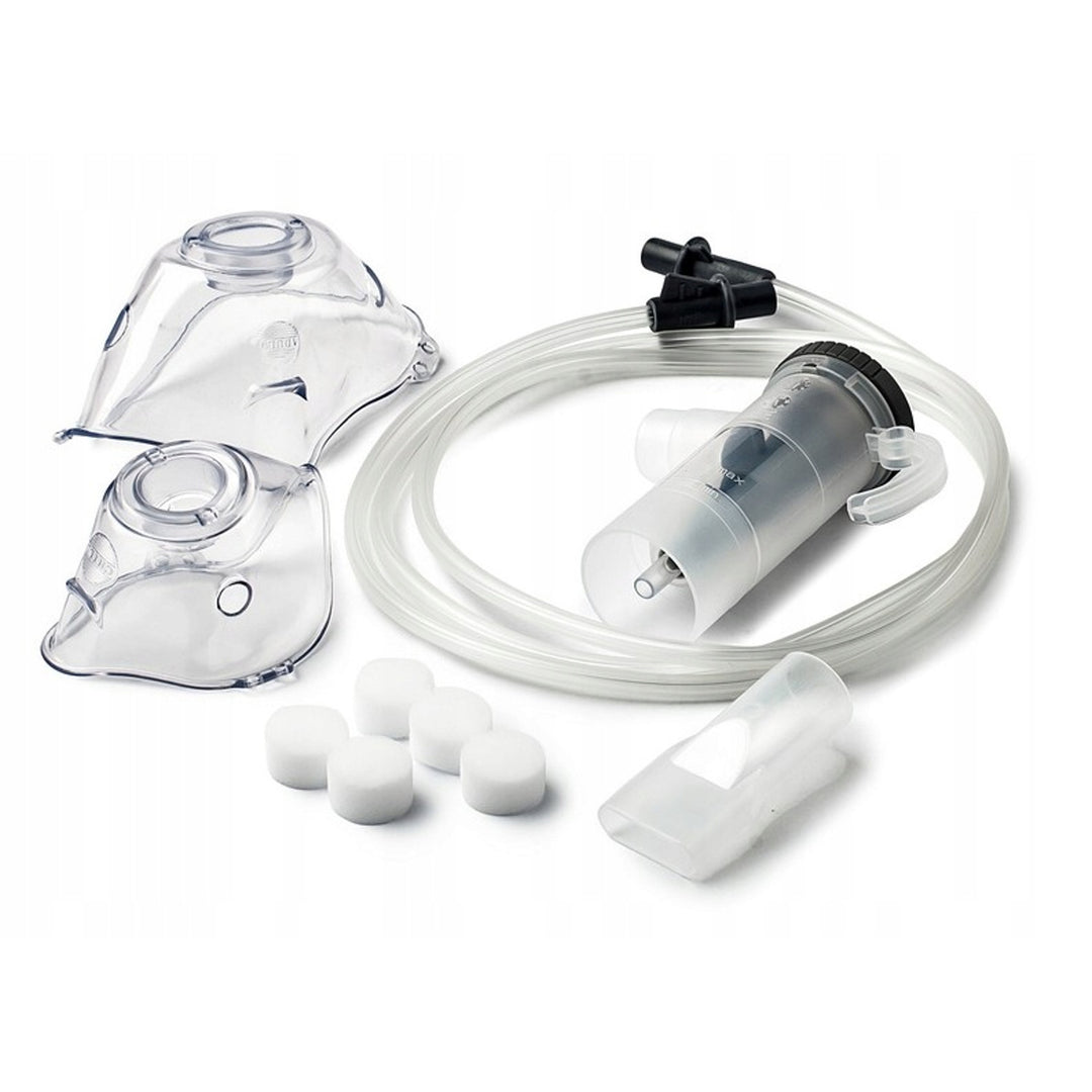 Kompressorinhalator, 2 ansiktsmasker, KT-NEB FAMILY, Techmed