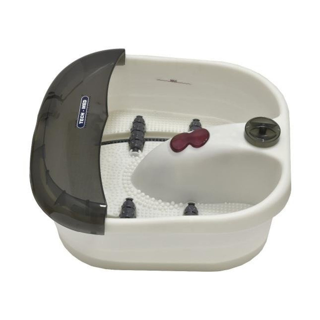 Fotmassageapparat, vattenmassage, bubbelmassage, vibrationsmassage, infraröd värme, TM-588, Tech-Med