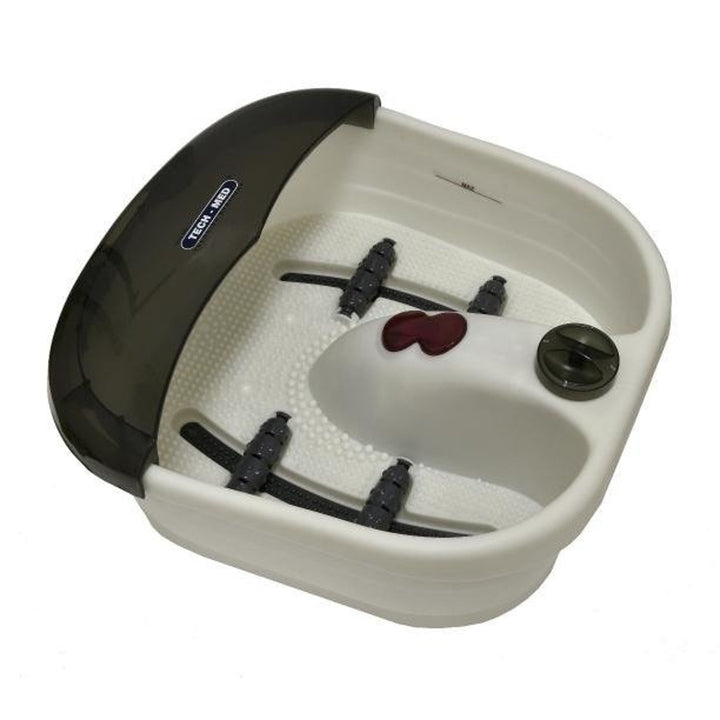 Fotmassageapparat, vattenmassage, bubbelmassage, vibrationsmassage, infraröd värme, TM-588, Tech-Med
