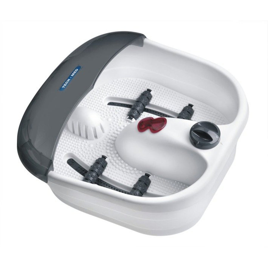 Fotmassageapparat, vattenmassage, bubbelmassage, vibrationsmassage, infraröd värme, TM-588, Tech-Med