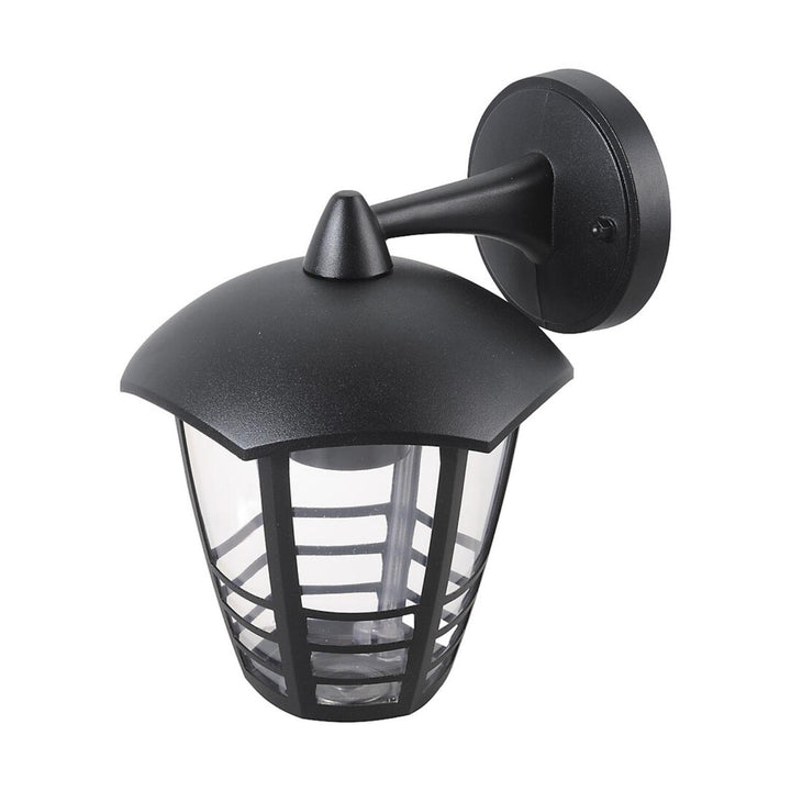 Rabalux vägglampa, utomhus, IP44, E27, max 60 W, svart, Marseille, 2 st