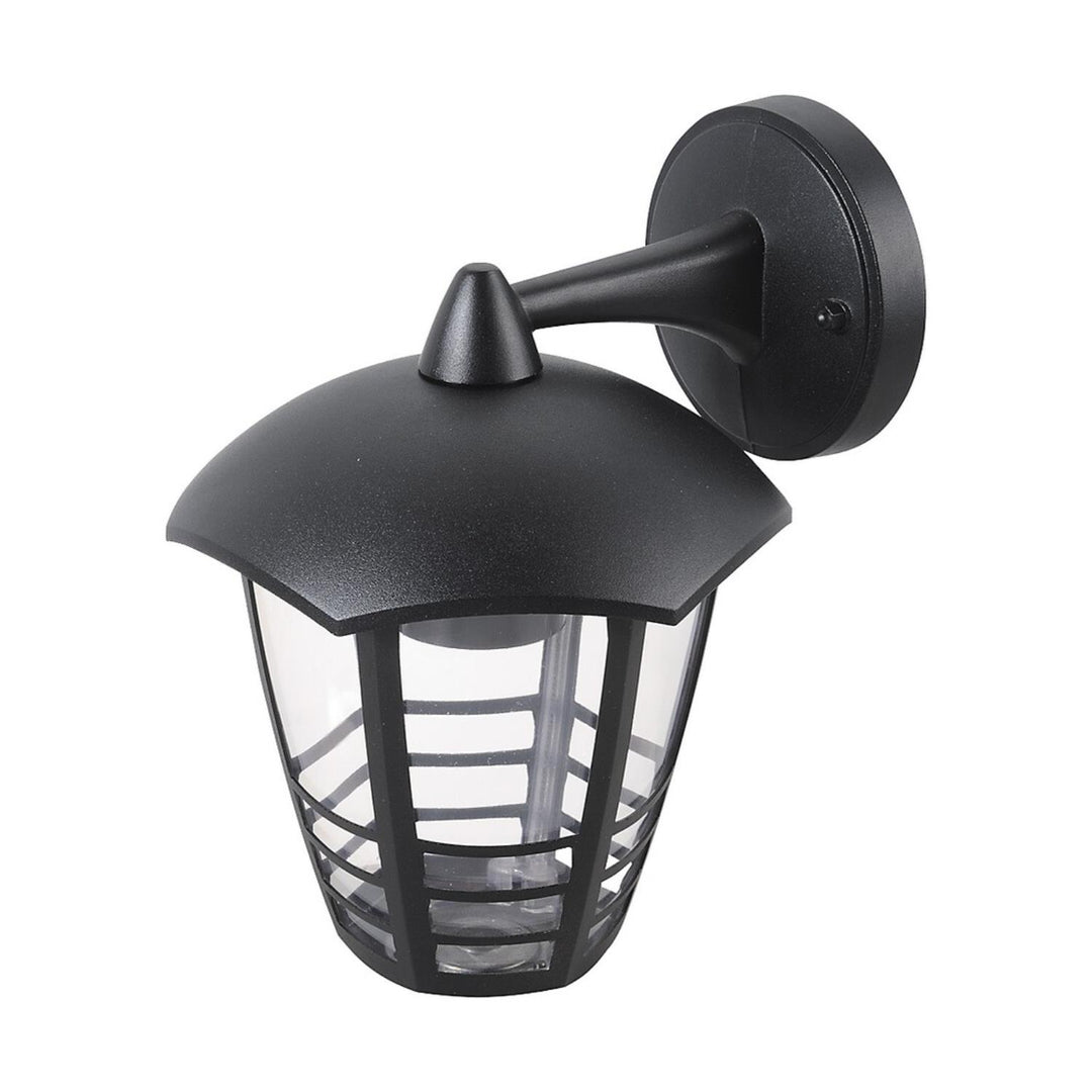 Rabalux vägglampa, utomhus, IP44, E27, max 60 W, svart, Marseille, 4 stycken