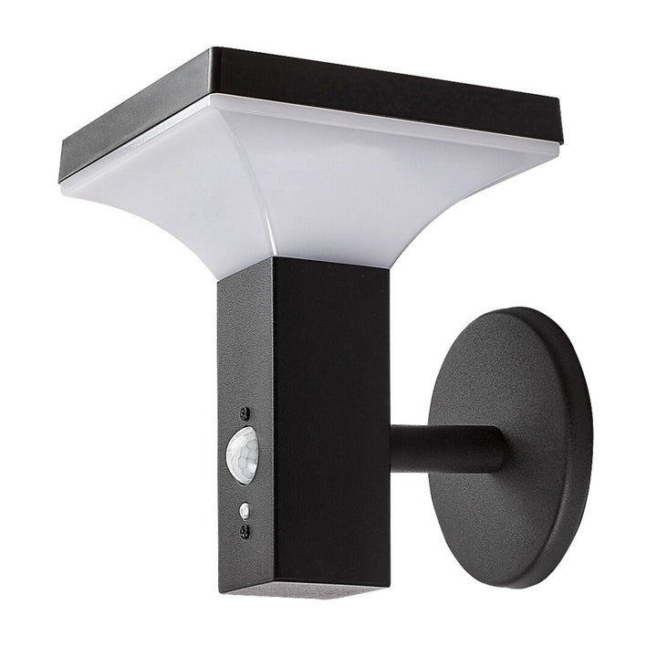 Rabalux-lampa, väggmonterad, utomhus, solcellsdriven, IP44, LED 4 W, Geleen, 2 st