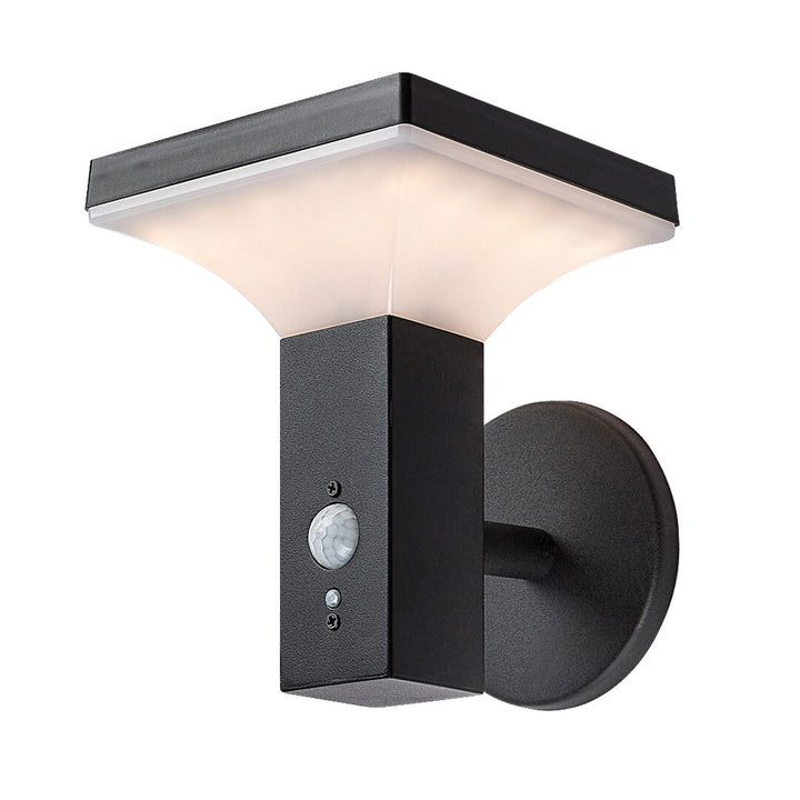 Rabalux-lampa, väggmonterad, utomhus, solcellsdriven, IP44, LED 4 W, Geleen, 2 st