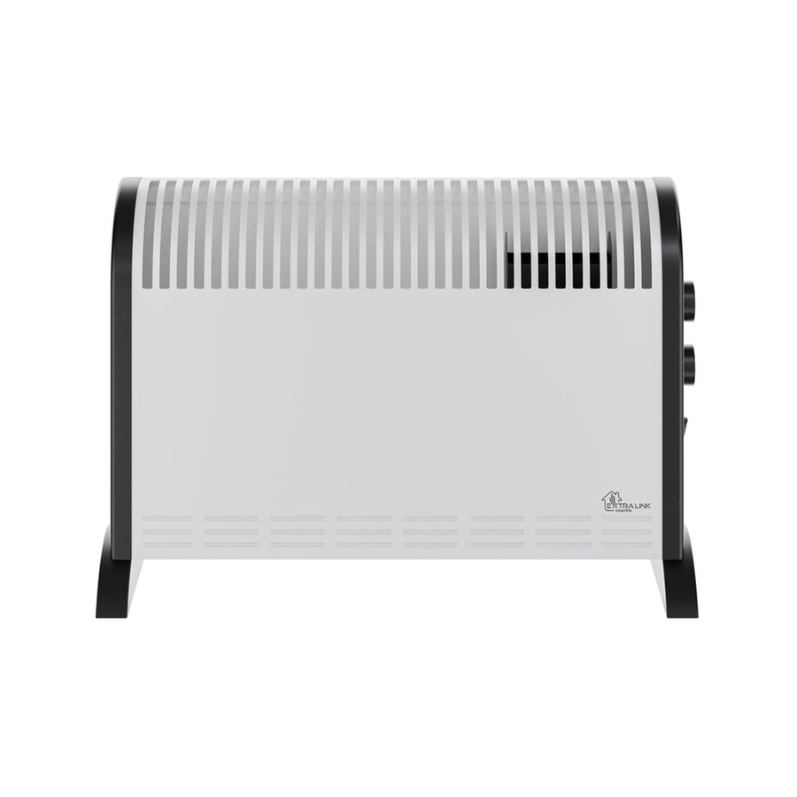Extralink elektrisk konvektorvärmare, effekt 2000 W, inbyggd fläkt för värmefördelning, 3-stegsreglering, turboläge, LCV-06