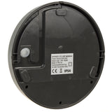 Maclean LED-lampa med rörelsesensor, PIR-sensor, grå, 15 W, IP54, 1100 lm, neutral färg, MCE291 W, 2 stycken