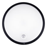 Maclean LED-lampa med rörelsesensor, PIR-sensor, svart, 10 W, IP65, 1000 lm, neutral färg, MCE525 B, 2 st