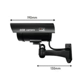 Kameramimik med blinkande LED-lampa IR1100 B IR för utomhusbruk, svart, 2 st + 4 st AA-batterier från Varta Industrial