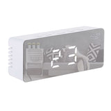 Väckarklocka med LED-display och termometer Adler AD 1189 W + 3 st. AAA-alkaliska batterier från Varta Industrial