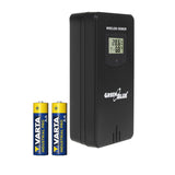 GreenBlue-väderstationens utomhusgivare, passar till stationen GB522, modell GB532 + 2 st. AA-alkaliska batterier från Varta Industrial