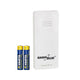 GreenBlue-väderstationens utomhusgivare, passar till stationerna GB521, GB542 och GB218, modell GB692 + 2 st. AAA-alkaliska batterier från Varta Industrial