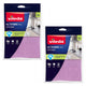 Vileda Actifibre Pro-duk, köksduk, av mikrofiber, PVA-beläggning, tvättbar upp till 60 °C, 183303, 2 stycken