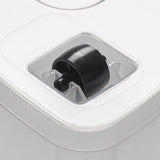 Moxom SimpleStore-behållare, volym 40 liter, genomskinlig, lock med klämmor, försedd med hjul, BPA-fri, 04-0076, 2 stycken
