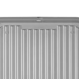 Moxom SolidStore-behållare, volym 80 liter, grå, lock med klämmor, med hjul, BPA-fri, 04-0217, 4 stycken