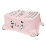 Barnstege + Keeeper-barnstege med två trappsteg, med halkskydd, serien ”Minnie Mouse”