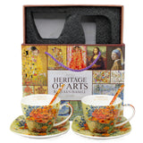 Porslinskoppar Van Gogh Maki 2x250 ml, set om 2 stycken, Queen Isabell