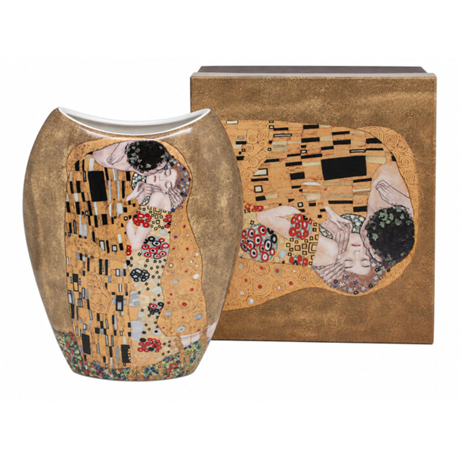 Porslinsvas i presentförpackning, Klimt-kollektionen ”Kyssen”