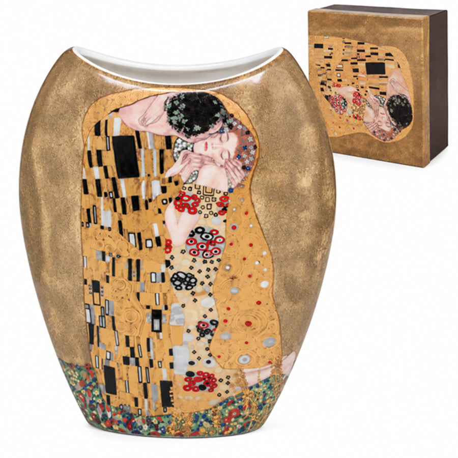 Porslinsvas i presentförpackning, Klimt-kollektionen ”Kyssen”