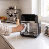 LOVIO DualHeat XXL Ceramic LVAF004BK fettfri luftfritös, 9 liter, 2000 W, svart