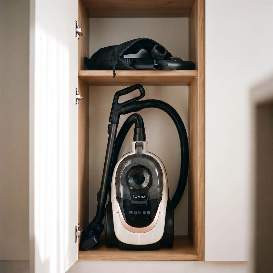 Påsfri dammsugare LOVIO VacuuFlex L PRO LVCVC004 899 W 3 L med fjärrkontroll