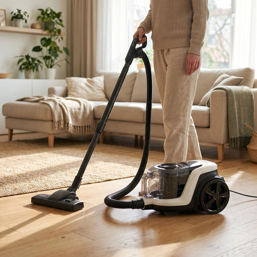 Påsfri dammsugare LOVIO VacuuFlex L PRO LVCVC004 899 W 3 L med fjärrkontroll