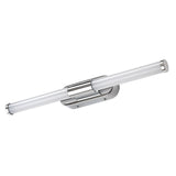Tenebra vägglampa för inomhusbruk, LED 6 W, 730 lm, 4000 K, L 40 cm, IP44, krom, 75094