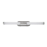 Tenebra vägglampa för inomhusbruk, LED 6 W, 730 lm, 4000 K, L 40 cm, IP44, krom, 75094