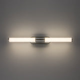 Tenebra vägglampa för inomhusbruk, LED 6 W, 730 lm, 4000 K, L 40 cm, IP44, krom, 75094