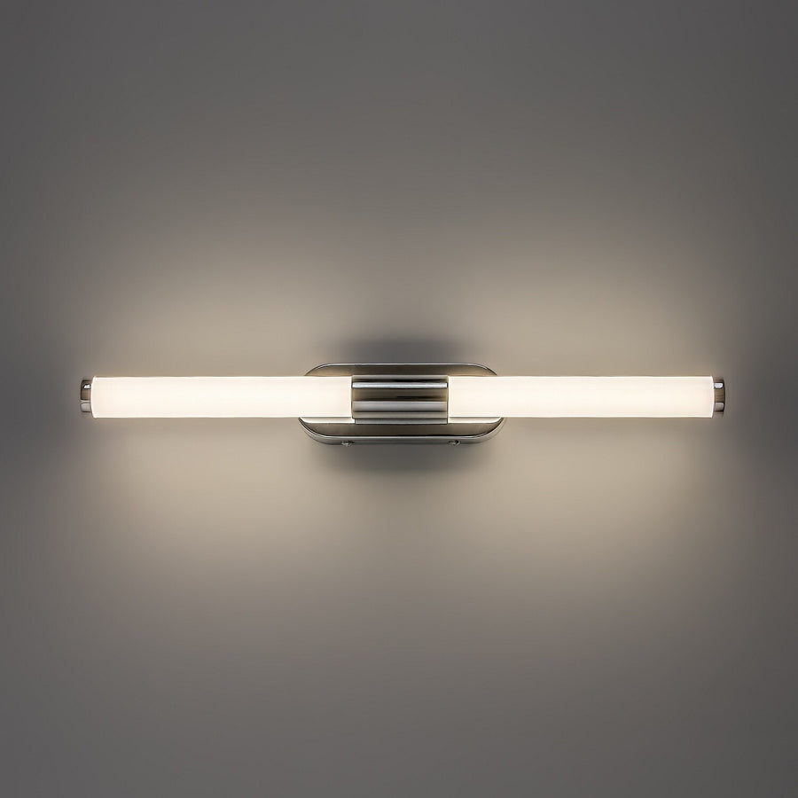 Tenebra vägglampa för inomhusbruk, LED 6 W, 730 lm, 4000 K, L 40 cm, IP44, krom, 75094