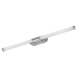 Tenebra vägglampa för inomhusbruk, LED 8 W, 1000 lm, 4000 K, L 60 cm, IP44, krom, 75095