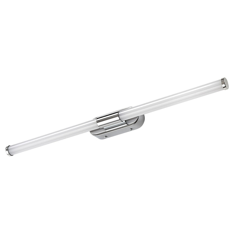 Tenebra vägglampa för inomhusbruk, LED 8 W, 1000 lm, 4000 K, L 60 cm, IP44, krom, 75095