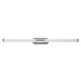 Tenebra vägglampa för inomhusbruk, LED 8 W, 1000 lm, 4000 K, L 60 cm, IP44, krom, 75095