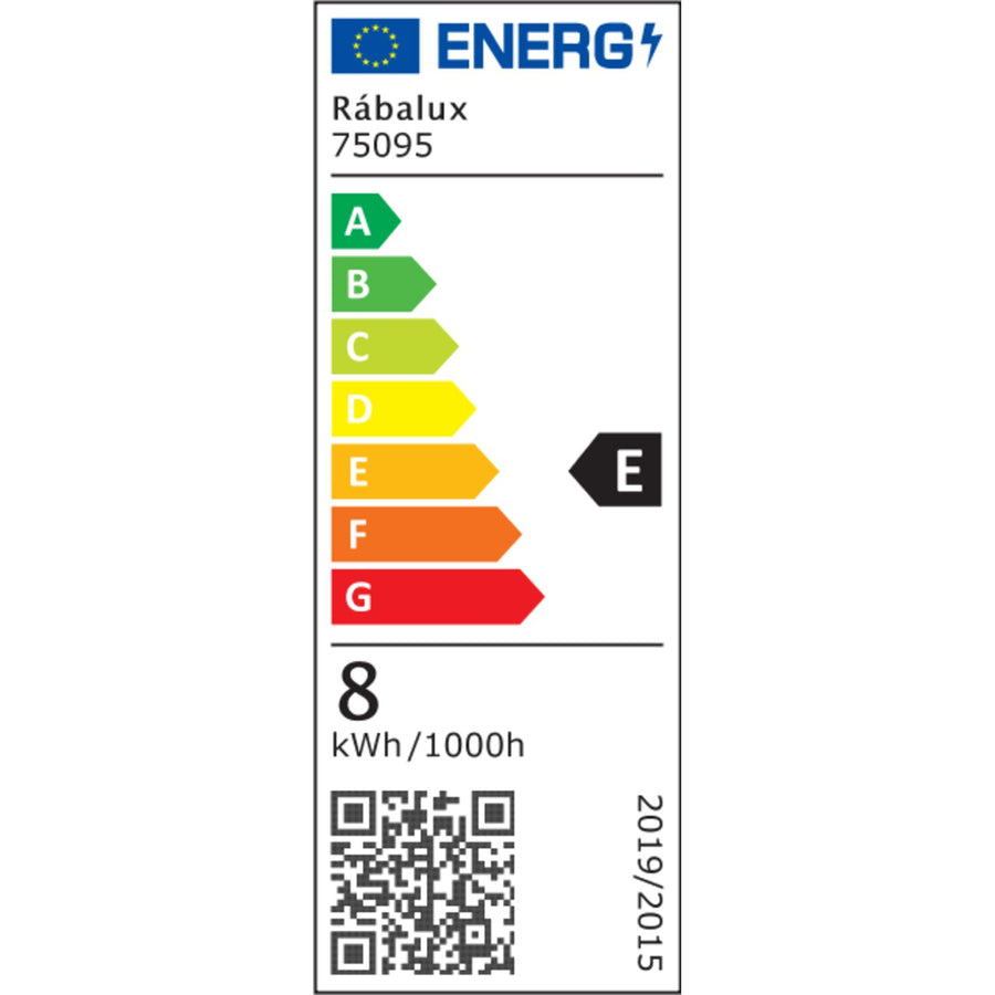 Tenebra vägglampa för inomhusbruk, LED 8 W, 1000 lm, 4000 K, L 60 cm, IP44, krom, 75095