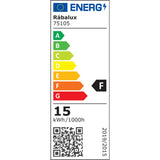Badrumsvägglampa, Calyn, LED 15 W, 4000 K, 1450 lm, L 60 cm, guldfärgad, IP44, 75105