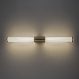 Badrumsvägglampa, Calyn, LED 15 W, 4000 K, 1450 lm, L 60 cm, guldfärgad, IP44, 75105