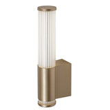 Badrumsvägglampa, Calyn, LED 6 W, 4000 K, 530 lm, H 29 cm, guldfärgad, IP44, 75106