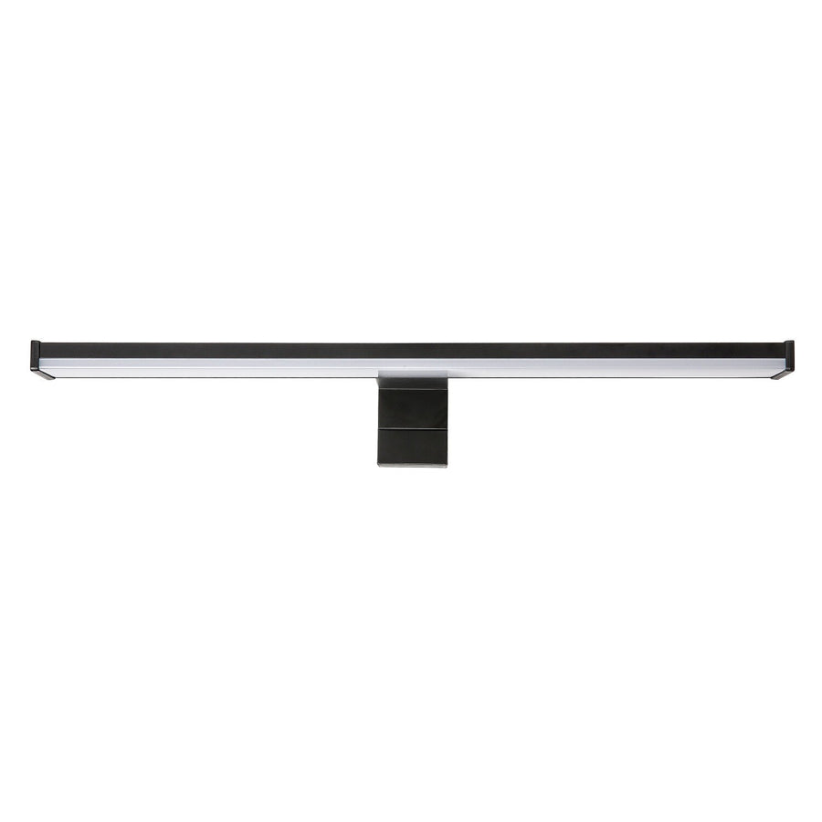 Badrumsvägglampa, Seyra, LED 8 W, 4000 K, 650 lm, L 40 cm, svart, IP44, 75112