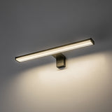 Badrumsvägglampa, Seyra, LED 8 W, 4000 K, 650 lm, L 40 cm, svart, IP44, 75112