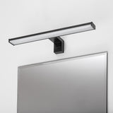 Badrumsvägglampa, Seyra, LED 8 W, 4000 K, 650 lm, L 40 cm, svart, IP44, 75112
