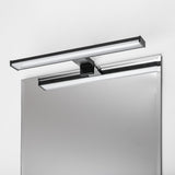 Badrumsvägglampa, Seyra, LED 8 W, 4000 K, 650 lm, L 40 cm, svart, IP44, 75112
