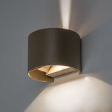 Utomhusvägglampa, Virna, LED 5 W, 420 lm, färgtemperatur 2700, 4000, 6500 K, IP54, grå-beige, 77217