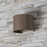Utomhusvägglampa, Virna, LED 5 W, 420 lm, färgtemperatur 2700, 4000, 6500 K, IP54, grå-beige, 77217